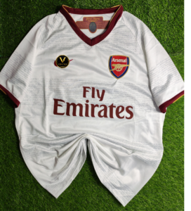 Arsenal Away 2007-08 Authentic Retro Jersey