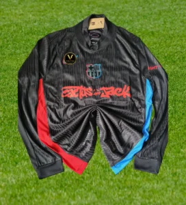 Barcelona x Cactus Jack Away Full Sleeves Player Version Jersey