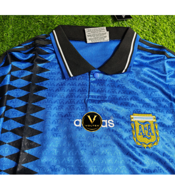 12 Argentina Away 1994 Authentic Retro Jersey