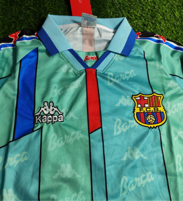 14 FC Barcelona Away 1996-97 Authentic Retro Jersey