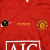 167 Manchester United Home 2007-08 Fan Version Jersey