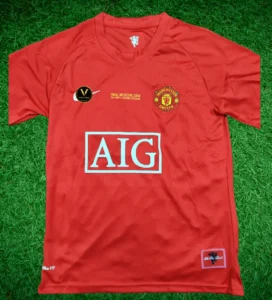 Manchester United Home 2007-08 Fan Version Jersey