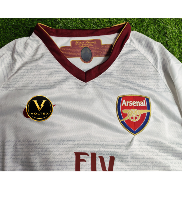 2 Arsenal Away 2007-08 Authentic Retro Jersey