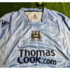 21 Manchester City Home 2007-08 Authentic Retro Jersey