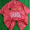 23 Manchester United Home 2007-08 Authentic Retro Jersey