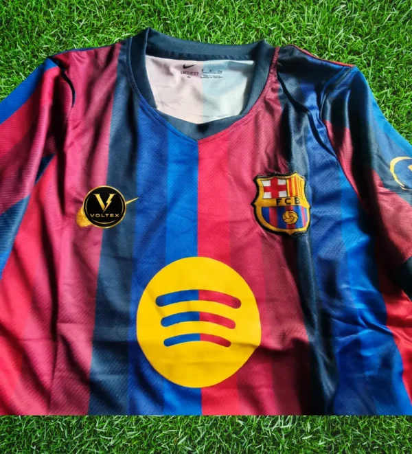 32 Barcelona Home 26–27 Fan Version Jersey