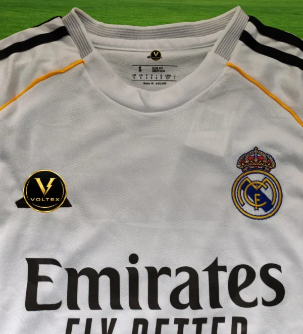34-1 Real Madrid Home 25-26 Full Sleeves Master Version Jersey