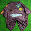 38 Barcelona Third Kit 2017-18 Authentic Retro Jersey