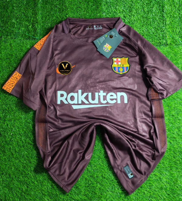 38 Barcelona Third Kit 2017-18 Authentic Retro Jersey