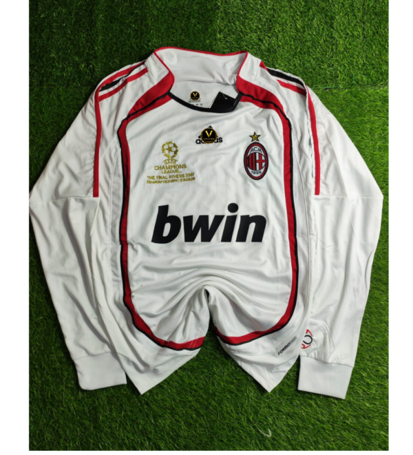 4 AC Milan Away 2007-8 Full Sleeves Authentic Retro