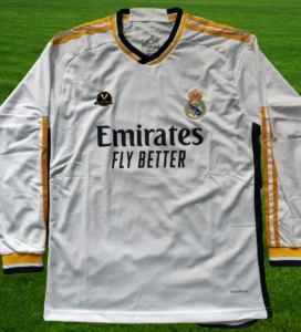 Real Madrid Home 23-24 Full Sleeves Fan Version Jersey