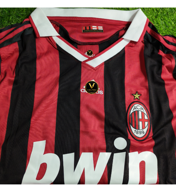 48 AC Milan Home 2009-10 Full Sleeves Authentic Retro Jersey