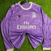 50 Real Madrid Away 2016-17 Full Sleeves Authentic Retro Jersey