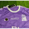 52 Real Madrid Away 2016-17 Full Sleeves Authentic Retro Jersey