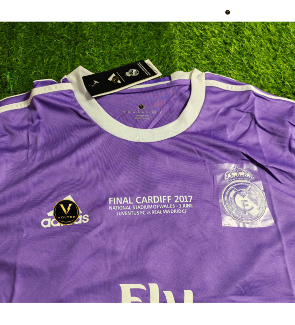52 Real Madrid Away 2016-17 Full Sleeves Authentic Retro Jersey