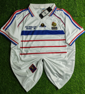 France Away 1998 Authentic Retro Jersey