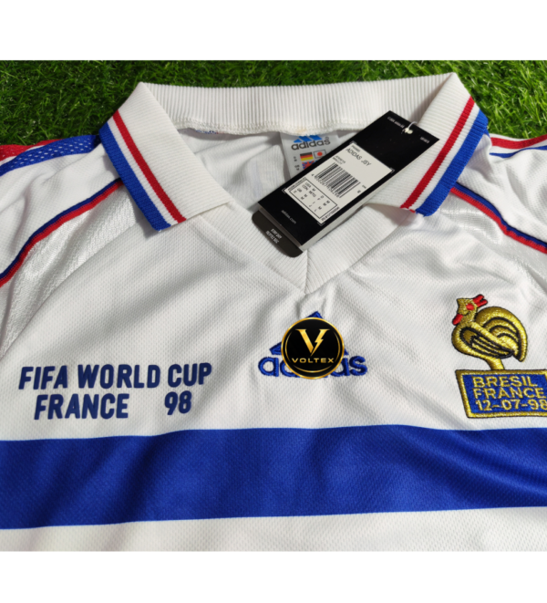 54 France Away 1998 Authentic Retro Jersey