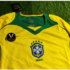 58 Brazil Home 2004 Authentic Retro Jersey