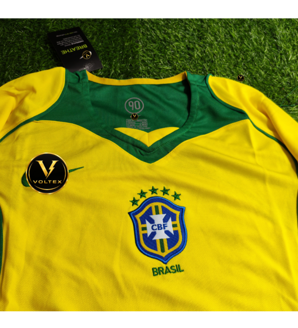 58 Brazil Home 2004 Authentic Retro Jersey