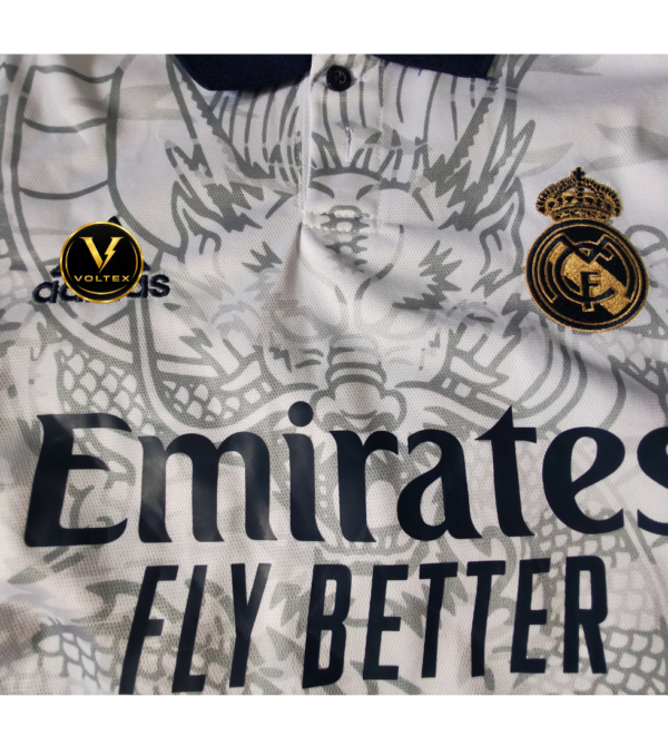 68 Real Madrid White Dragon Edition Fan Version Jersey