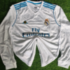 7 Real Madrid Home 2017-18 Full Sleeves Authentic Retro Retro