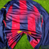 77 Barcelona Home 25–26 Full Sleeves Fan Version Jersey