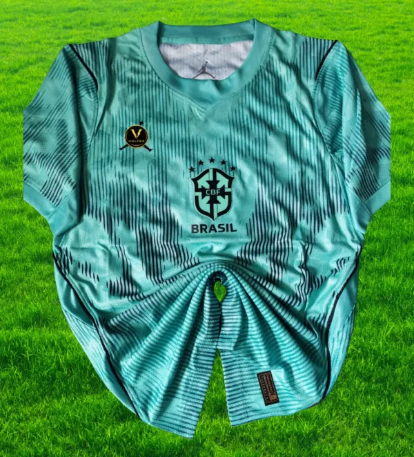 77 Brazil Goalkeeper 2026 Player Version Jersey