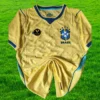 90 Brazil Home 26 Player Version Jersey