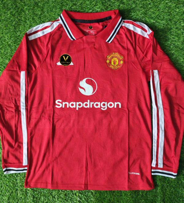 16 Manchester United Home 26-27 Full Sleeves Master Version Jersey