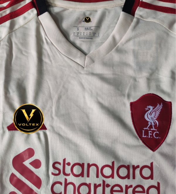 Liverpool Away 25-26 Full Sleeves Fan Version Jersey
