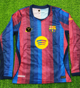 Barcelona Home 26-27 Full Sleeves Player Version Jersey