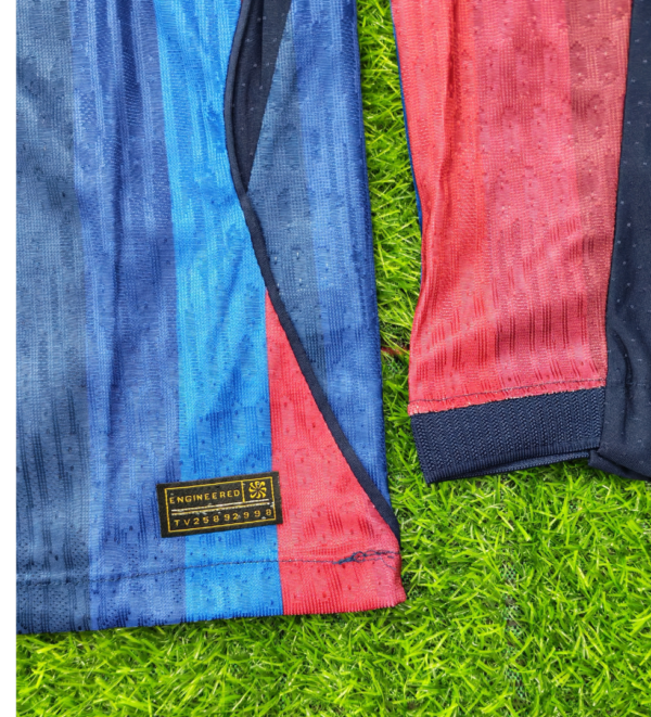 33 Barcelona Home 26-27 Full Sleeves Player Version Jersey