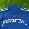 Argentina Two Star Blue Cotton Fleece Zipper
