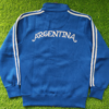 Argentina Two Star Blue Cotton Fleece Zipper
