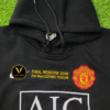 36 Manchester United Away 2008 Cotton Fleece Hoodie