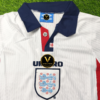4 England Home 1998 Full Sleeves Authentic Retro Jersey