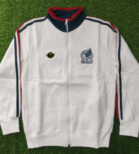 Mexico Away 26 Off-White Cotton Fleece Zipper