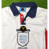 6 England Home 1998 Vintage Authentic Retro Jersey