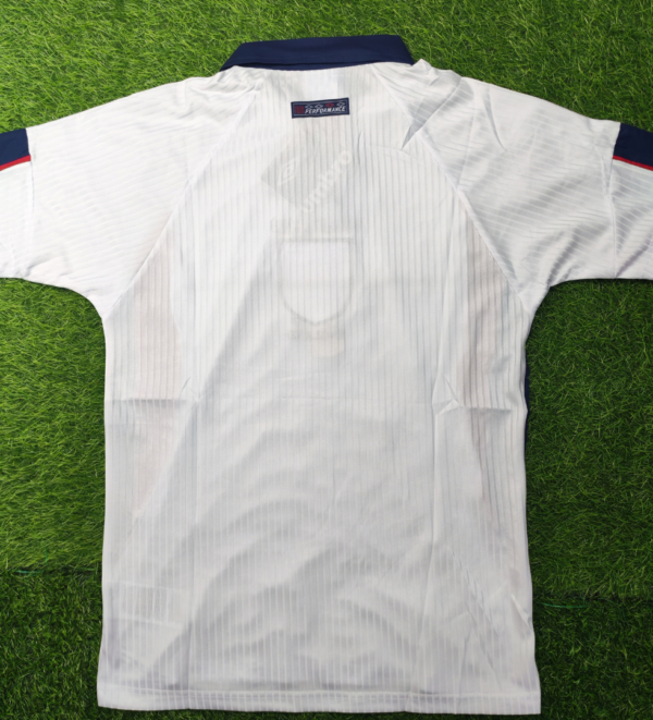 8 England Home 1998 Vintage Authentic Retro Jersey
